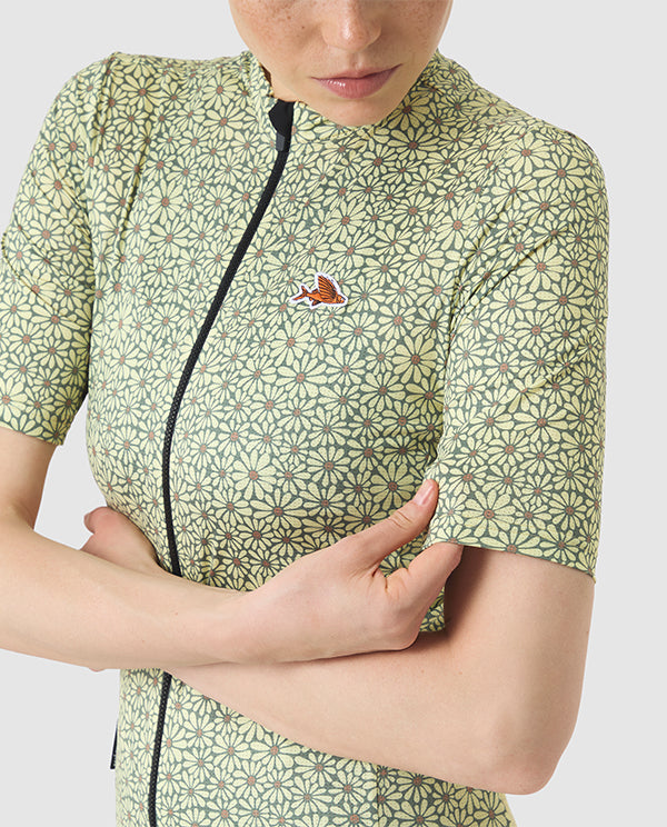 Café du Cycliste 車衣 Fleurette V2 Daisy Naples Yellow 女款 那不勒斯黃