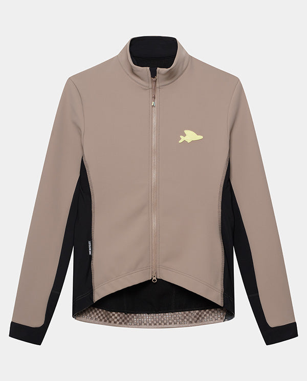 Café du Cycliste 軟殼外套Manon Softshell Jacket OysterGrey 女款 棕灰