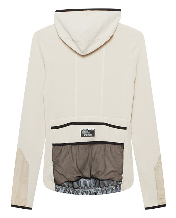 Café du Cycliste 車衣Audax Ingrid LS Jersey V2 PearlGrey 長袖 女款 米