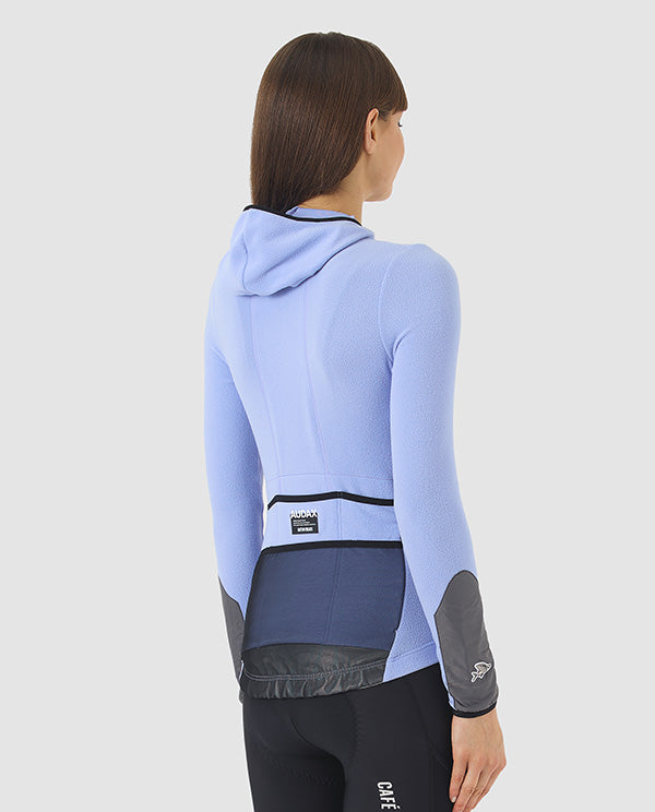 Café du Cycliste 車衣Audax Ingrid LS Jersey V2 Verbena 長袖 女款 藍