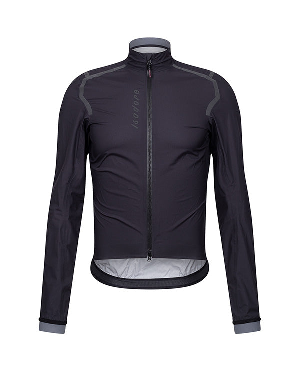 Isadore 輕量防水風雨衣 Signature Rain Jacket Anthracite 男款 黑