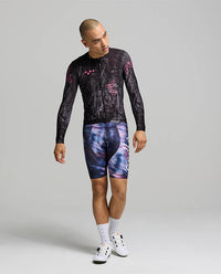 Pedla 薄長袖車衣 Denim Classic LS Jersey Black Etch 男款 斑駁黑