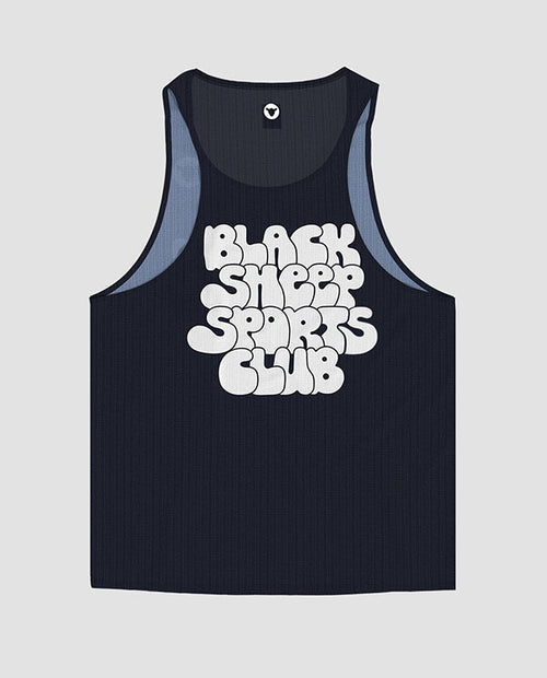 Black Sheep 運動衣 Fly Singlet Sport Club Midnight Navy 坦克背心 男款 深藍