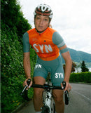 Biehler 車衣 Syndicate Pro Jersey Juicy Blue 女款 亮橘