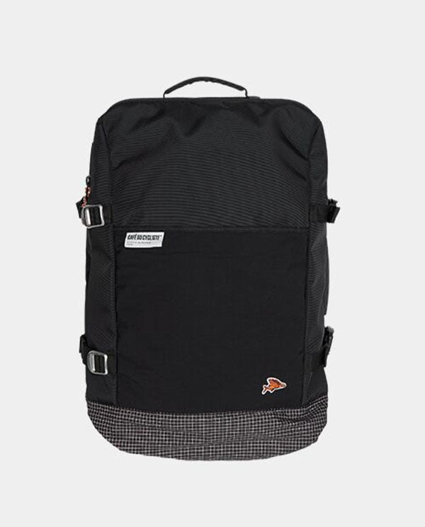 Café du Cycliste 旅行包Travel bag Black 黑格紋