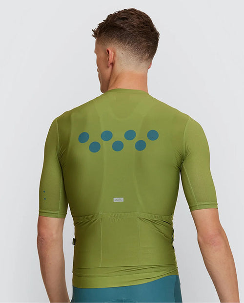Pedla 車衣BOLD Classic Jersey Moss 男款 橄欖綠