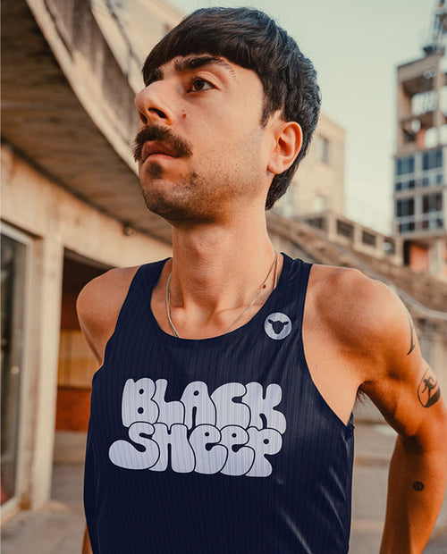 Black Sheep 運動衣 Fly Singlet Sport Club Midnight Navy 坦克背心 男款 深藍