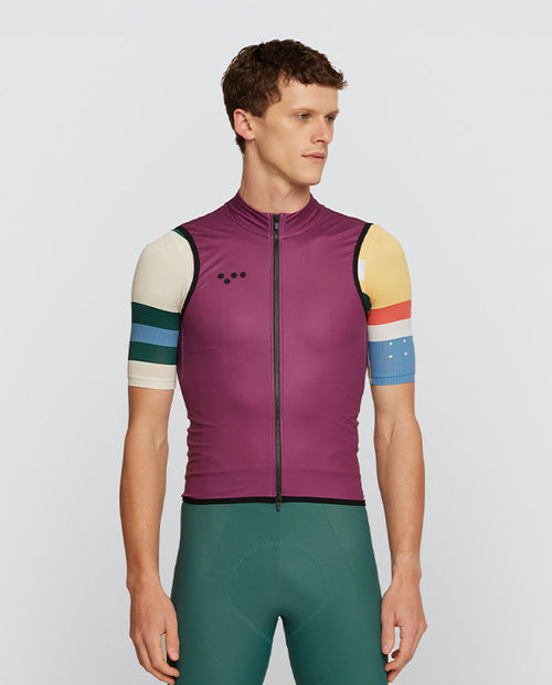 Pedla 防風背心 Essentials Classic Gilet Mulberry 男款 莓紫