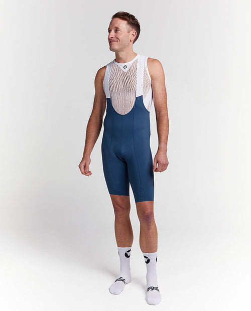 Black Sheep 黑羊 車褲 Team Bib Shorts Indigo Blue 男款 靛藍