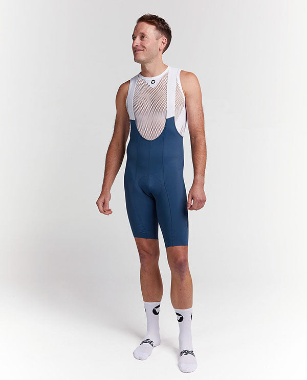 Black Sheep 黑羊 車褲 Team Bib Shorts Indigo Blue 男款 靛藍