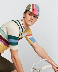 Pedla 小帽 Heritage Cap Almond Stripe 復古條紋