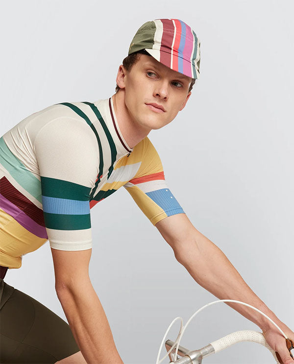 Pedla 小帽 Heritage Cap Almond Stripe 復古條紋