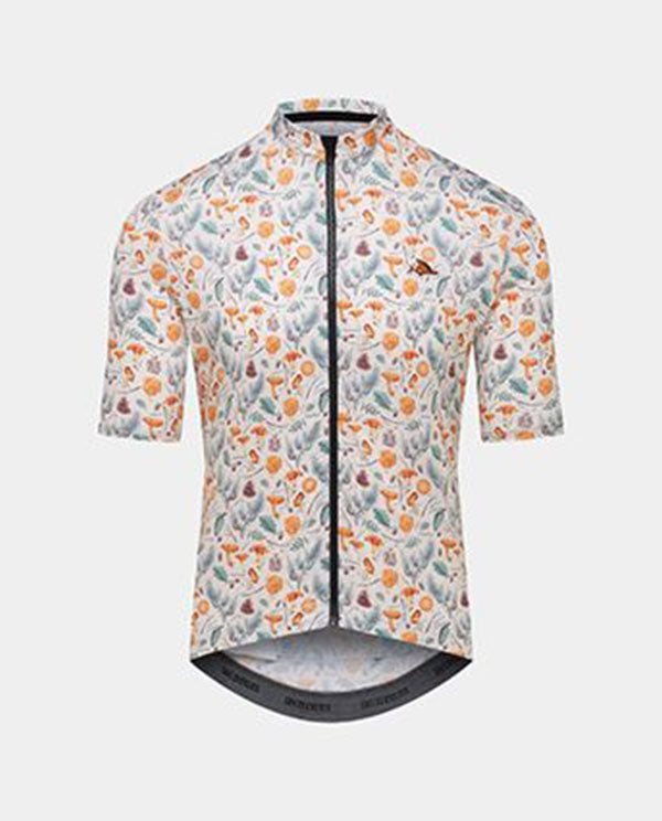 Café du Cycliste 車衣 Fleurette V2 Lightweight Jersey Chanterelle Chalk男款 奶油蕈菇