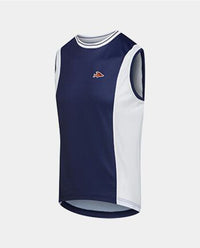 Café du Cycliste 車衣 Beatrice V2 Lightweight Jersey NavyWhite 無袖 男款 藍白