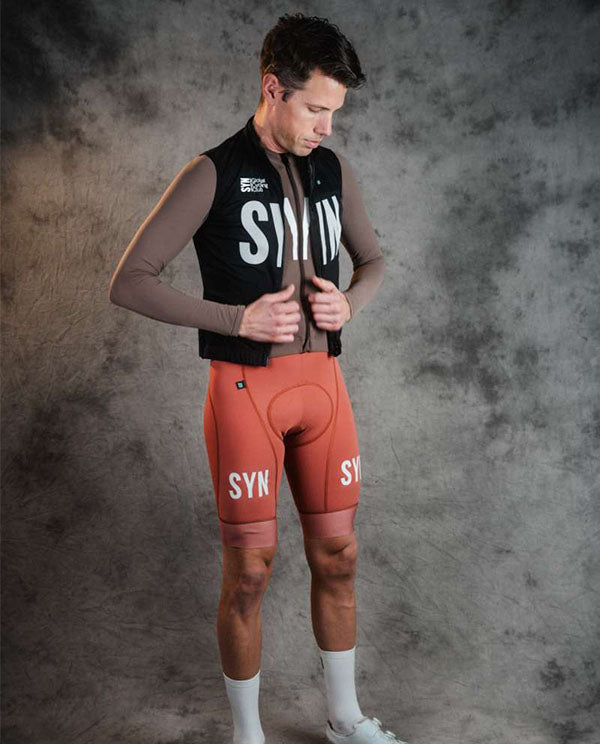 Biehler 車褲Syndicate Training Bib Shorts Caramel 男款 焦糖橘