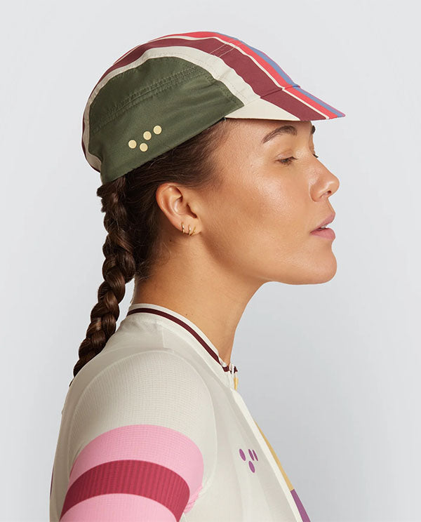 Pedla 小帽 Heritage Cap Almond Stripe 復古條紋