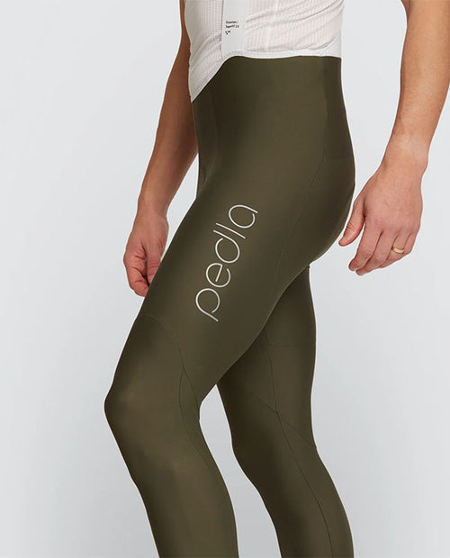 Pedla 薄長褲 Essentials SuperFIT2.0 Bib Tight Olive 男款 橄欖綠