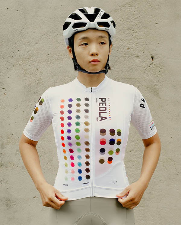 Pedla 車衣 Colour Theory LunaAIR Jersey White 女款 白