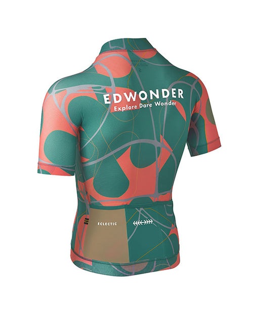 EDW 車衣EdW Eclectic Short Sleeve Jersey Urban 男款 橘綠