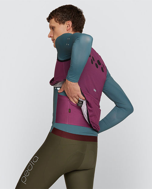 Pedla 防風背心 Essentials Classic Gilet Mulberry 男款 莓紫
