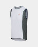 Café du Cycliste 車衣 Beatrice V2 Lightweight Jersey WhiteScotsPine 無袖 男款 白松綠
