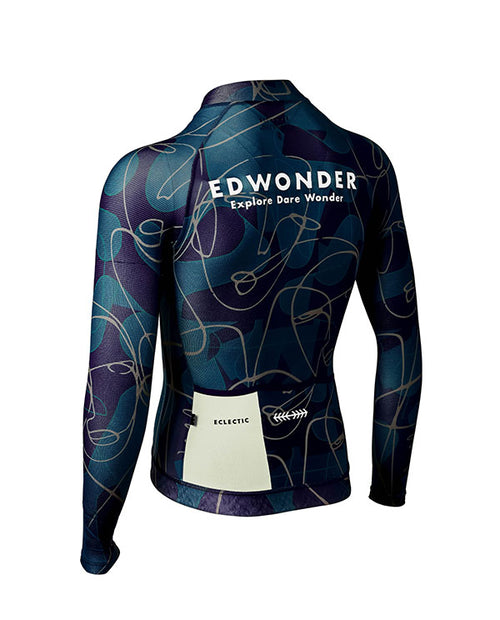 EDW 車衣 EdW Eclectic LS Jersey Gravity 長袖 男 深藍