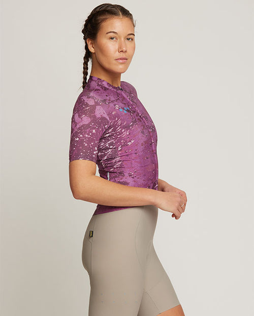 Pedla 車衣 RideCamo Classic Jersey Mulberry 女款 葡萄紫