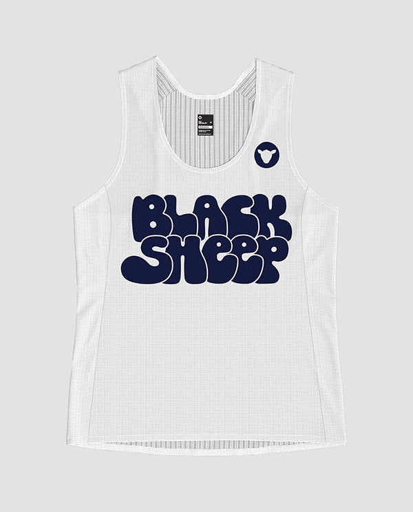 Black Sheep 運動衣 Fly Singlet Sport Club White 坦克背心 女款 白