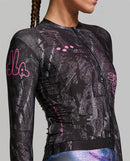 Pedla 薄長袖車衣 Denim Classic LS Jersey Black Etch 女款 斑駁黑