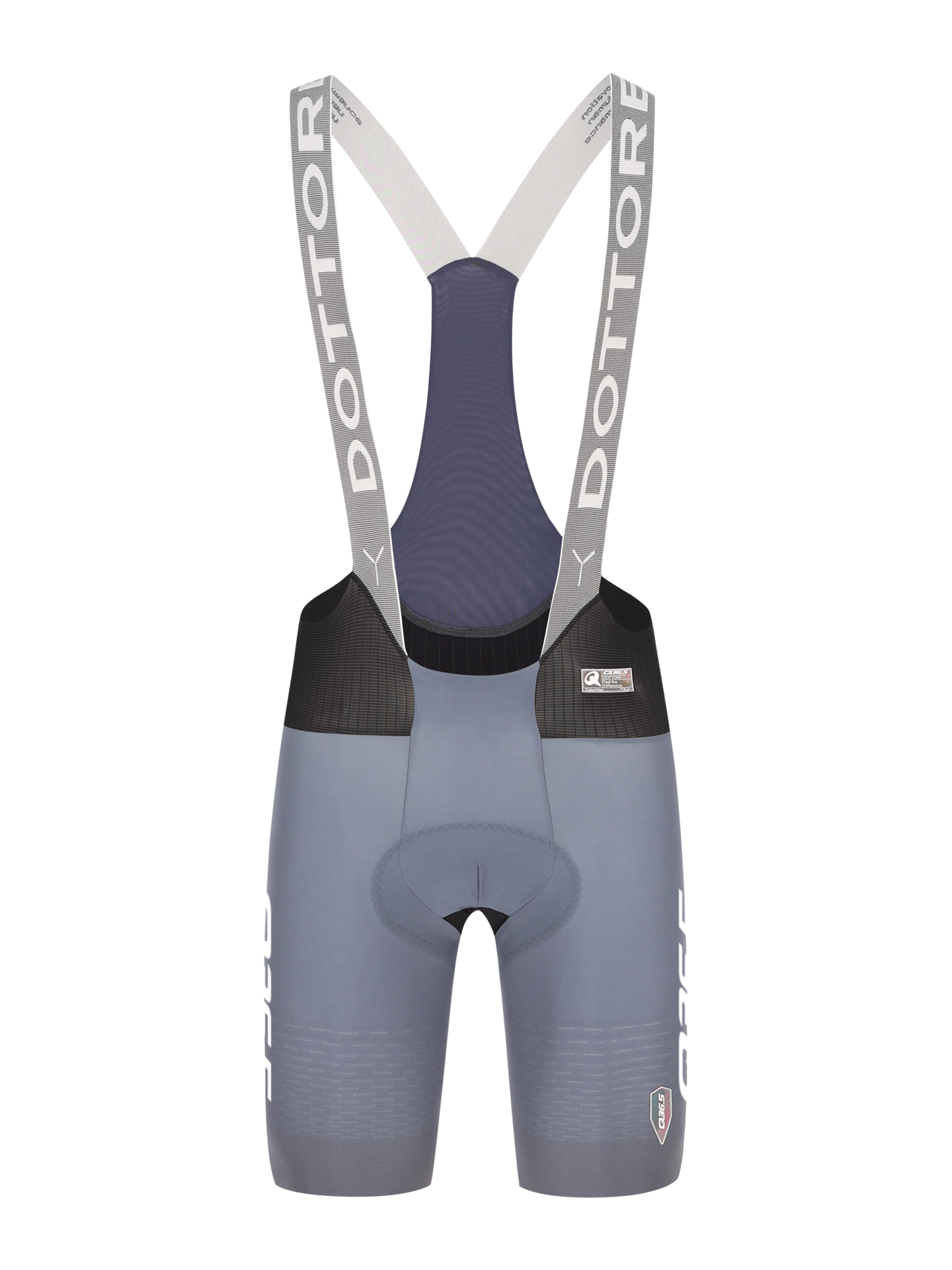 Q36.5 車褲Dottore Clima Signature Bib Shorts Gravel Grey 男款 灰