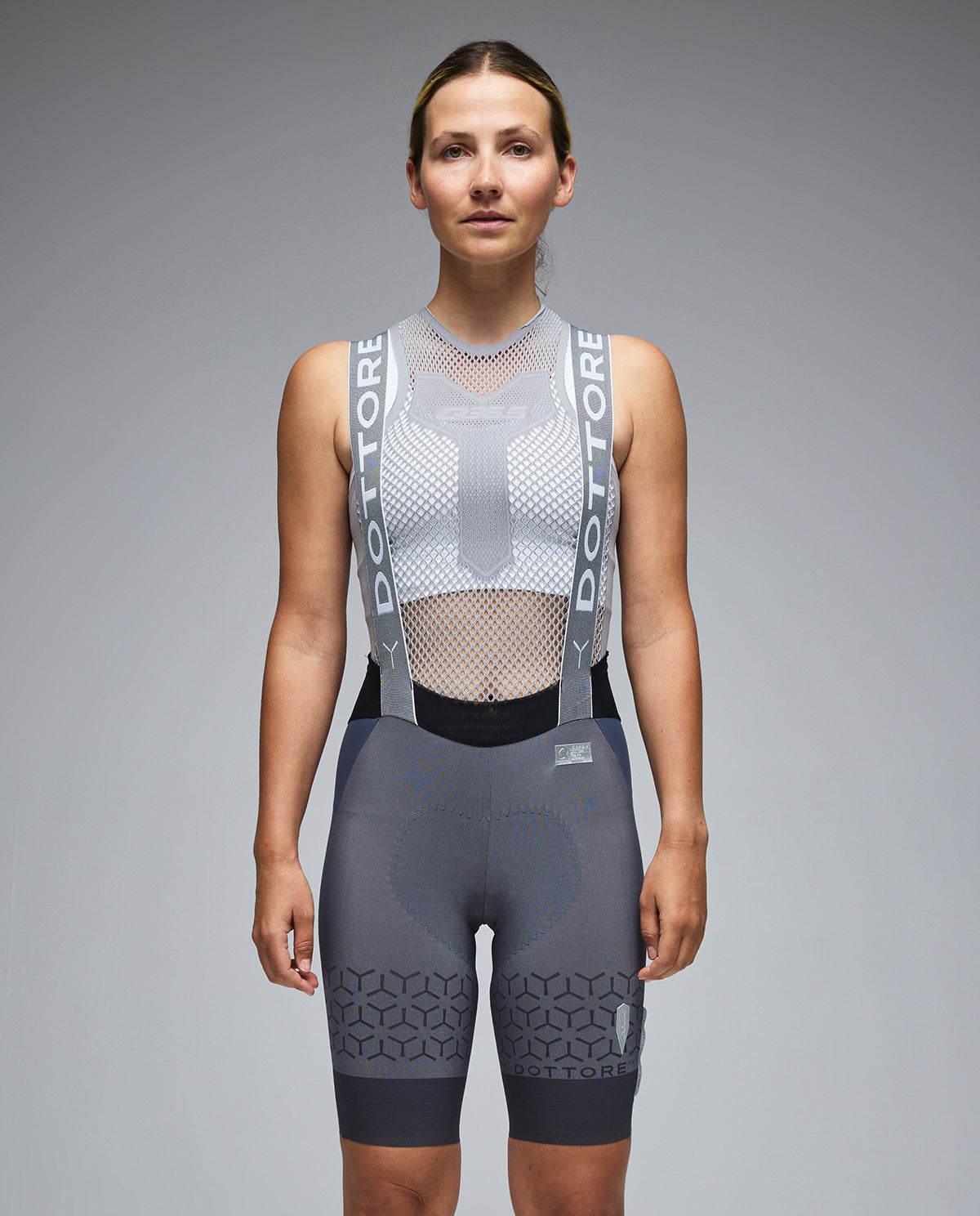 Q36.5 車褲Dottore Pro Bib Shorts Tarmac 女款 灰