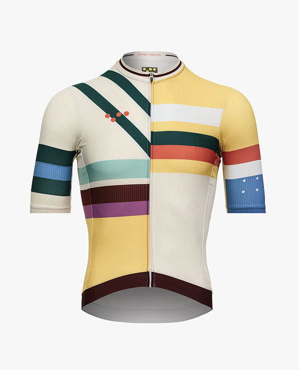 Pedla 車衣Heritage Classic Jersey Multi Stripe 男款 復古條紋