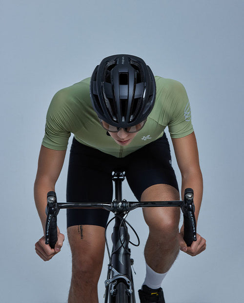 KPLUS經典男款吊帶自行車褲