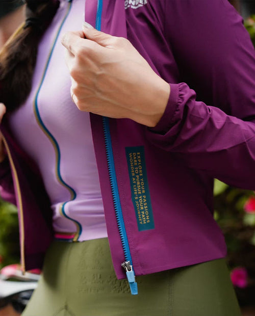 EDW 防潑水風衣EdW Edition Jacket Wine Berry 女款 酒紅