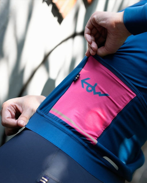 EdWonder 冬季長袖車衣EdW Edition Thermal LS Nile Blue長袖 女款 尼羅河藍