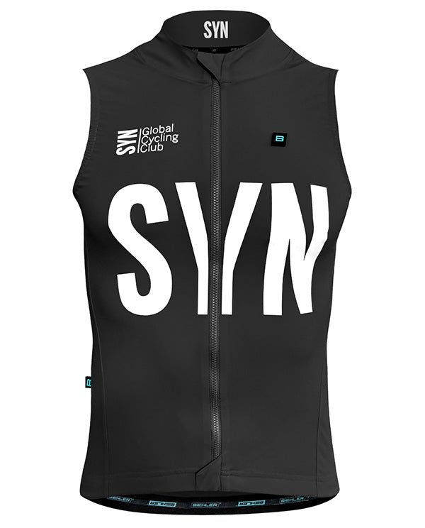 Biehler 防風背心Syndicate Gilet Black 男款 黑