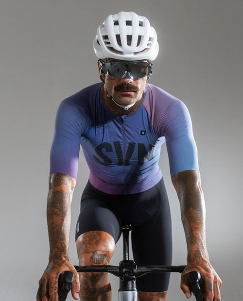 Biehler 車衣 PRO Tech Jersey Blur 男款 漸層藍