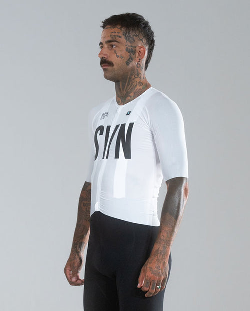 Biehler 車衣 PRO Tech Jersey White 男款 白