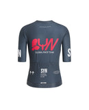SYN 車衣 Pro Team Jersey Grey Pink 女款 深灰