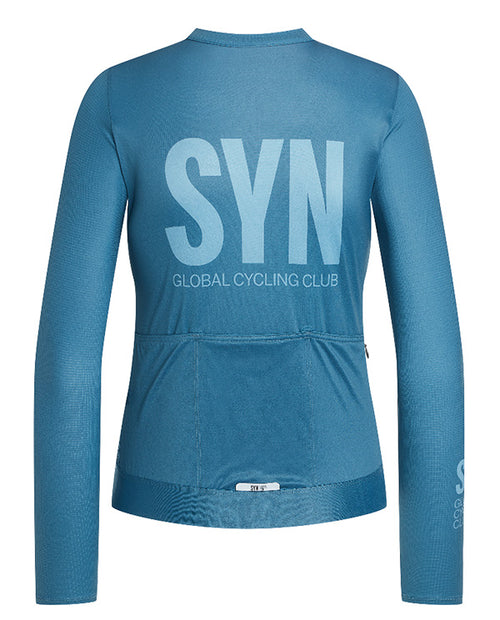 Biehler 薄長袖車衣 Pro LS Jersey Venice 女款 藍