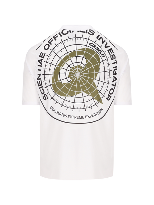 Q36.5 機能短Tee Adventure Tech T-shirt Dolomites Extreme White 白