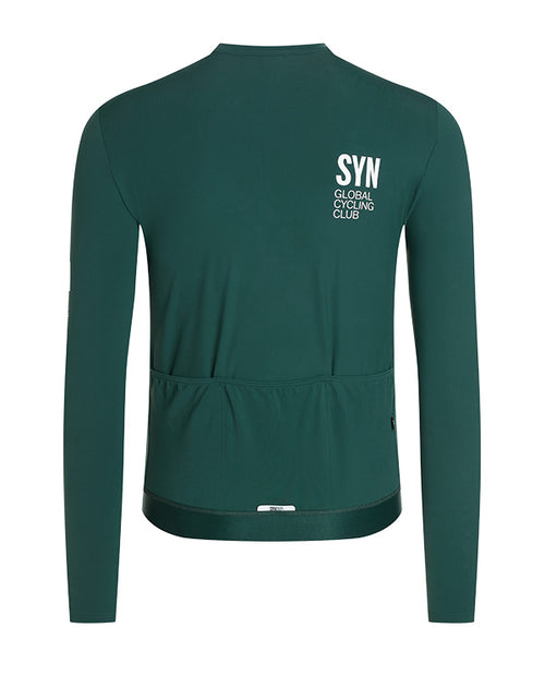 Biehler 中量長袖車衣Training Native L/S Jersey Forest 男款 森綠