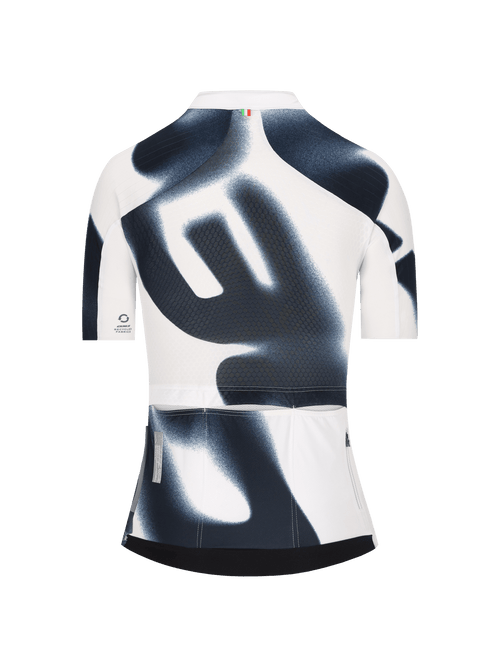 Q36.5 車衣 Gregarius Pro Big Logo Jersey White 女款 白