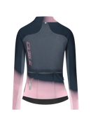 Q36.5 薄長袖車衣Gregarius Hybrid Light Collar Fade Long Sleeve Jersey Nautica Blue 女款 深藍