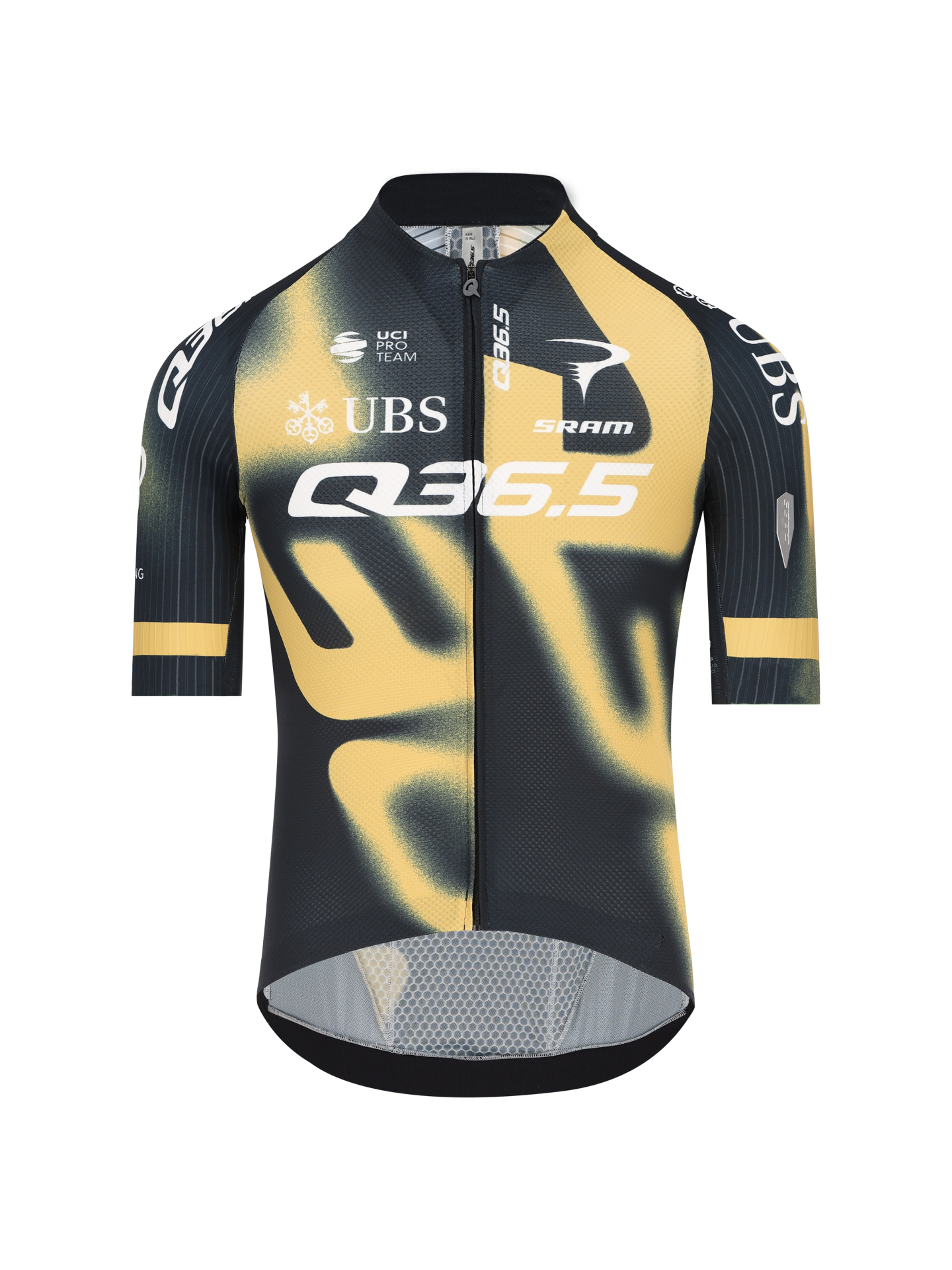 Q36.5 車衣Gregarius Q36.5 Pro Team Off-Road Jersey Black-White 男款 黑金