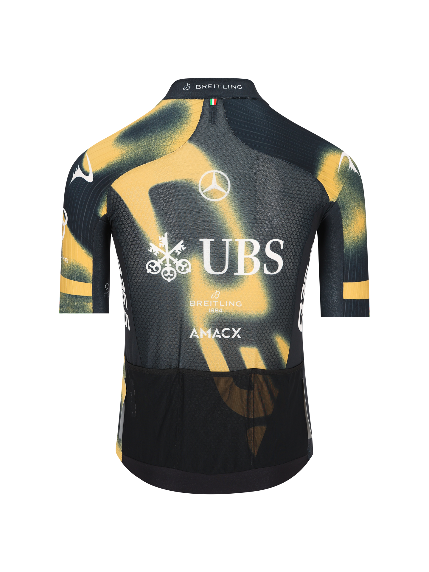 Q36.5 車衣Gregarius Q36.5 Pro Team Off-Road Jersey Black-White 男款 黑金