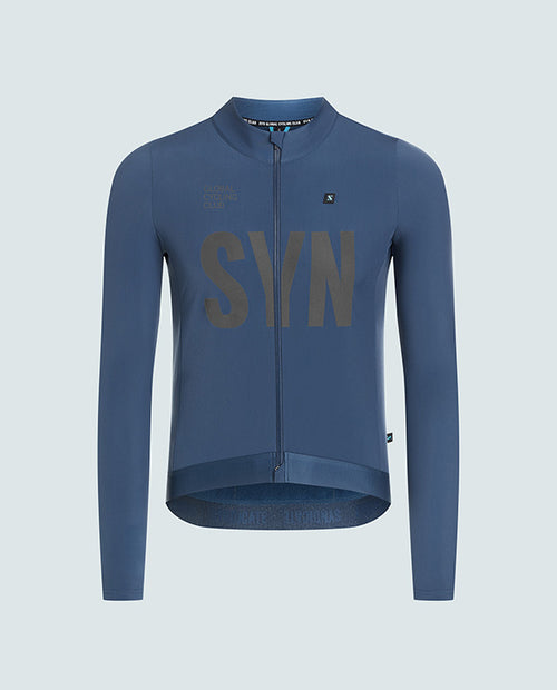 Biehler 車衣 Pro Thermal LS Jersey Dusk Reflective 保暖長袖 男款 藍