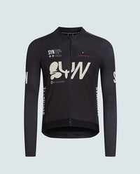 SYN 車衣 Pro Team Shield Jersey Ace 保暖長袖 男款 深灰