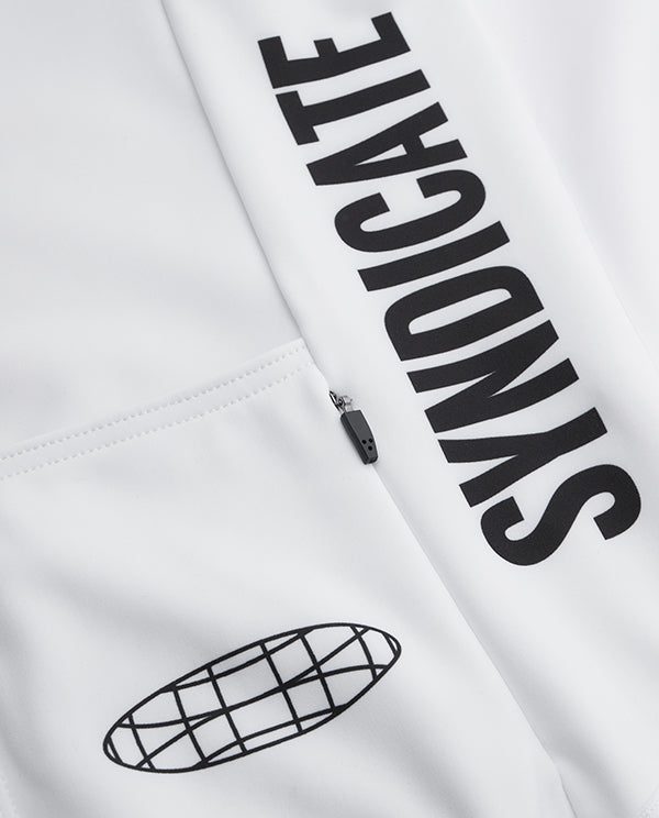 SYN 車衣 Pro Team Shield Jersey Slick 保暖長袖 女款 白