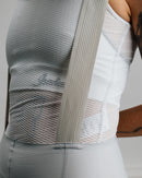 Isadore 車褲 Alternative Bib Shorts Harbor Mist 女款 淺灰